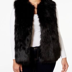 Joujou faux fur vest